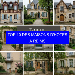 Top 8 des Maisons d'hôtes à Reims
