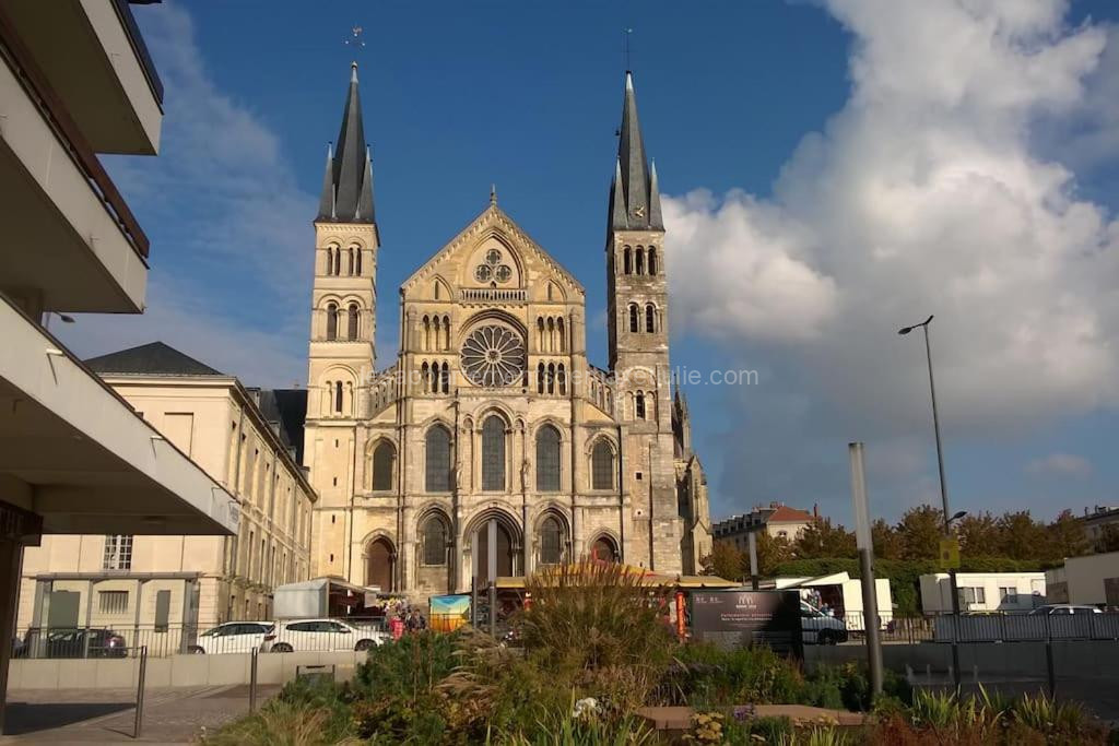 Vue sur la Basilique 'St 'Rémi