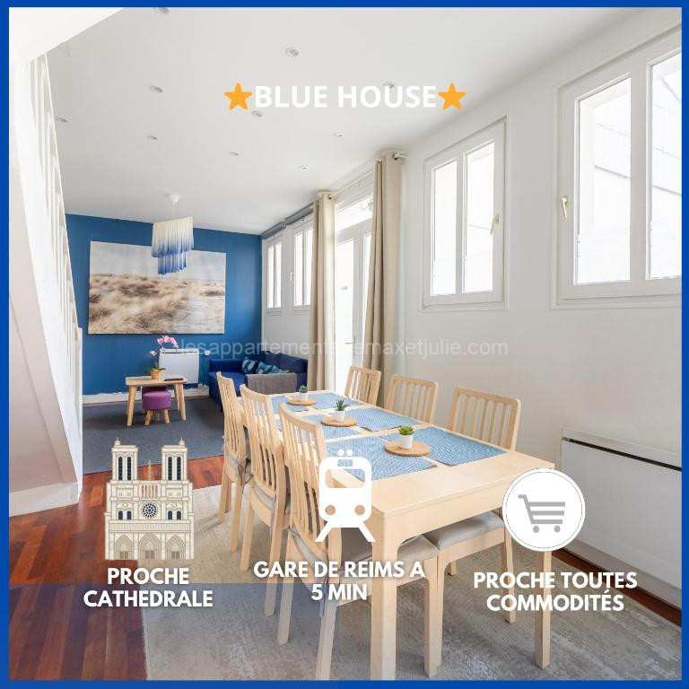 Photo de Blue House - Parking - Centre ville