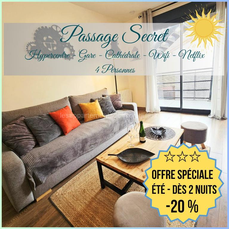 Photo de l'appartement Passage Secret à Reims