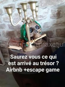 Appart Aventure, logement entier + escape game ! à Reims