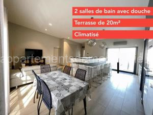 Bel appartement 140m2, terrasse au calme 20m2 à Reims