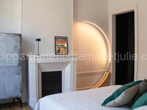 Au pied de la Cathédrale, bel appartement, lumineux avec 2 chambres à Reims