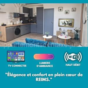 L'Elitys with Parking - Reims-Hypercentre à Reims