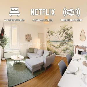 Summer - Centre-Ville Gare - Spacieux - Netflix à Reims