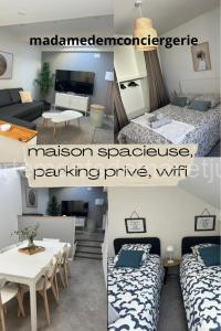 Tys Home, maison spacieuse avec parking à Reims