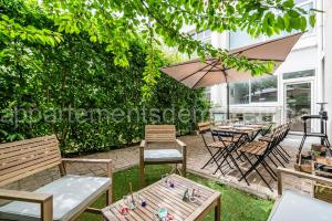 Loft urbain avec jardin privé en hyper centre à Reims