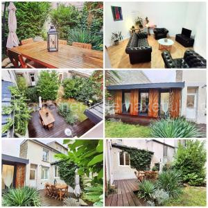 Maison de ville avec terrasse et jardin à Reims